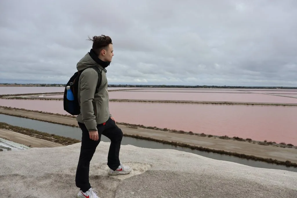 Le saline di Aigues Mortes viste dal cammello (duna di sale)