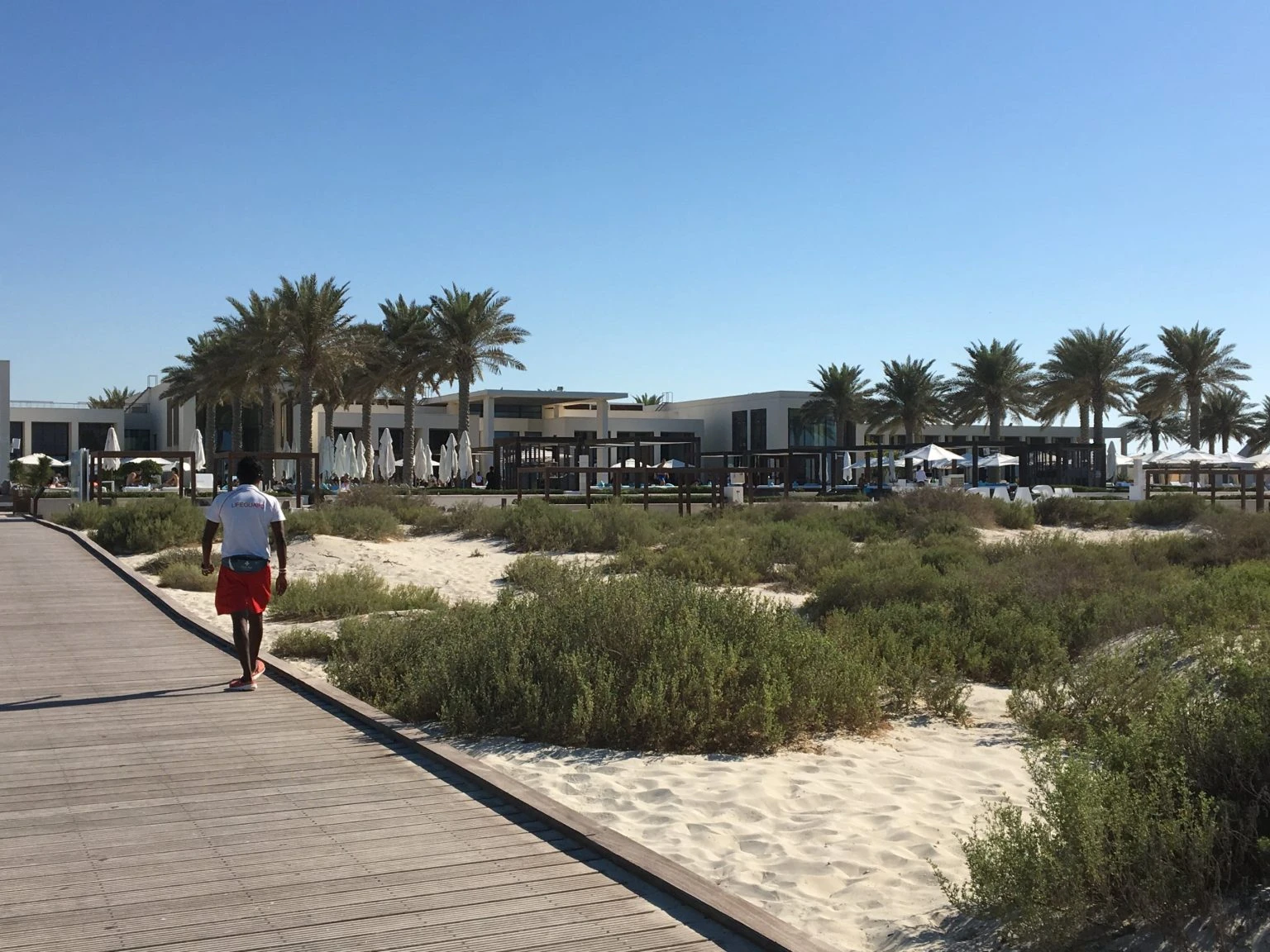 Saadiyat Island beach club Abu Dhabi