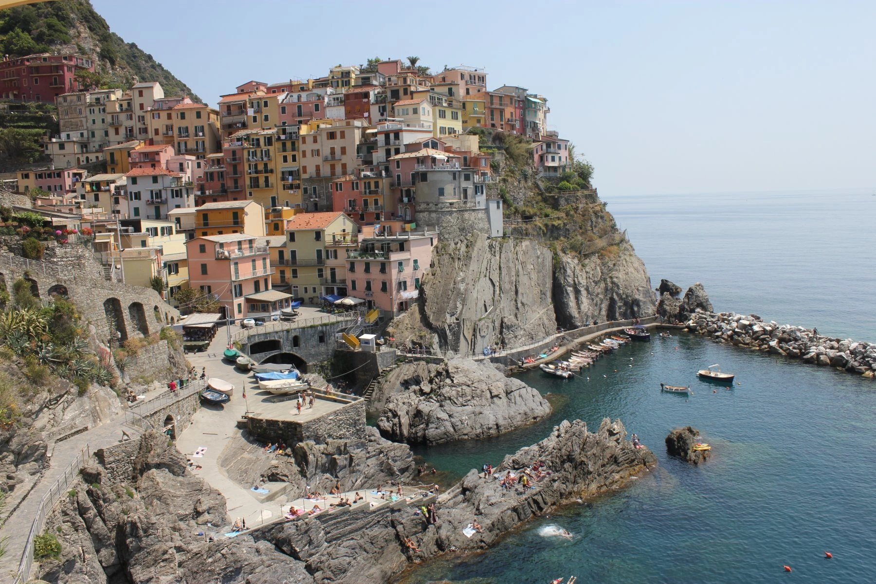 Tryatrip Cinque Terre Manarola - vista panoramica