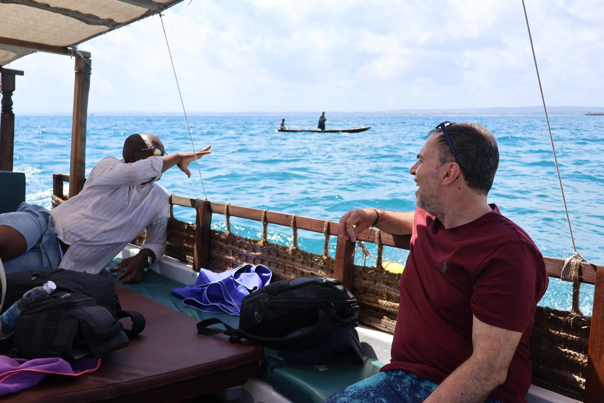 Navigando verso Changuu Island